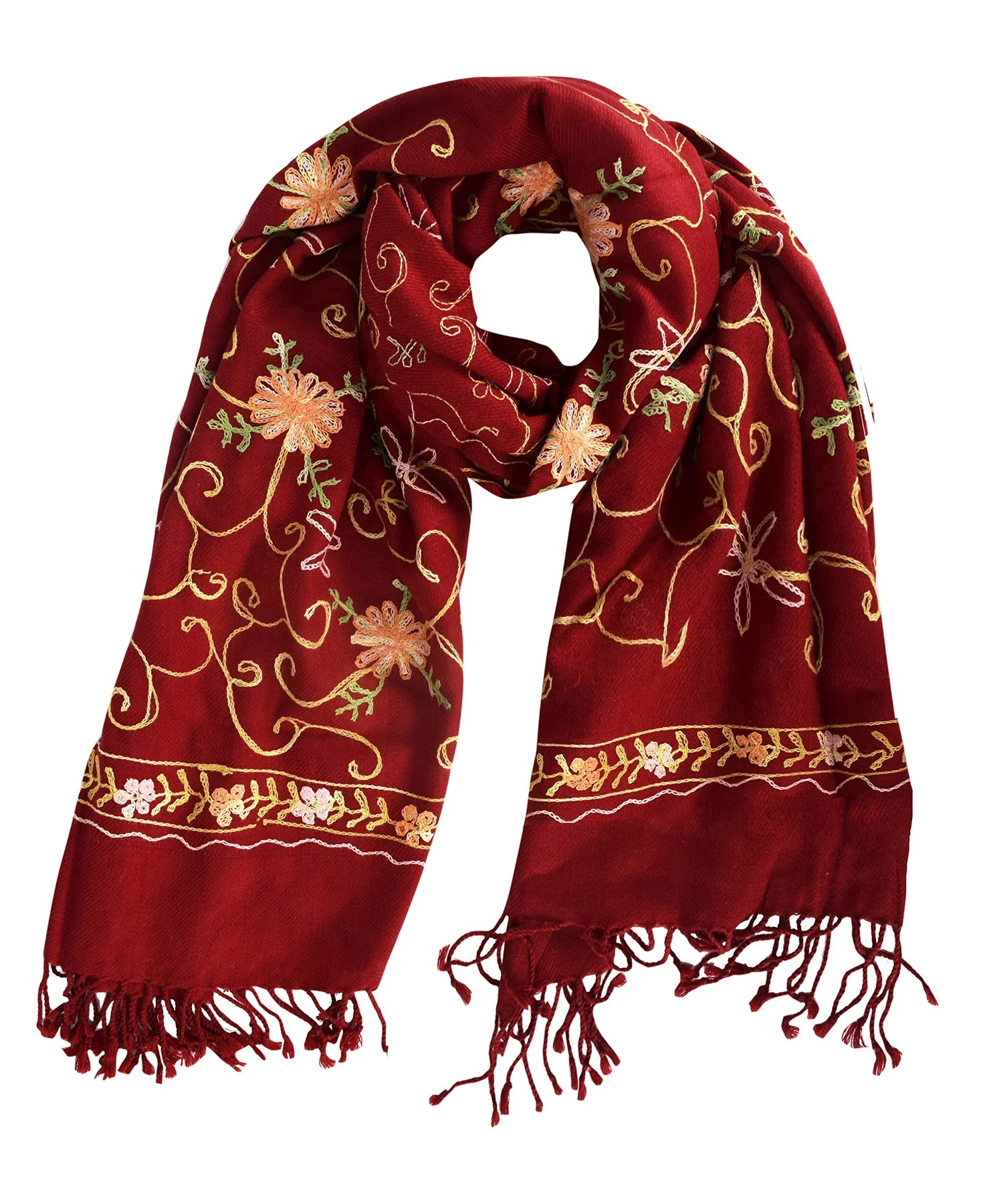 Embroidered Pashmina